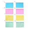 Really Good Stuff® Mesh Zipper Pouches - Grouping Colors - Set of 8