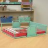 Really Good Stuff® Stackable Letter-Size Wire Rack™ - Bold Vibes - 4 trays