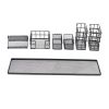 Really Good Stuff® Modular 6-Piece Wire Desk Organizer