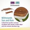 Environments® Outdoor Aluminum Picnic Table