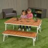 Environments® Outdoor Aluminum Picnic Table and 2 Benches