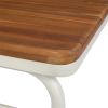 Environments® Outdoor Aluminum Picnic Table and 2 Benches