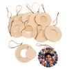 Colorations® Holiday Glitter Frame Ornament - Makes 12 Crafts