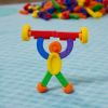 Excellerations® Creative Connectors - 168 Interlocking Pieces and 10 Activity Cards
