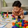 Excellerations® Creative Connectors - 168 Interlocking Pieces and 10 Activity Cards