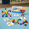 Excellerations® Creative Connectors - 168 Interlocking Pieces and 10 Activity Cards
