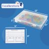Excellerations®ThinkTotes™ Light Table Math Activity Sets: Food, Fish, and Gems 303pcs