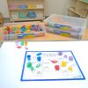 Excellerations®ThinkTotes™ Light Table Math Activity Sets: Food, Fish, and Gems 303pcs