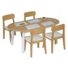 Environments® Milestones™ Bamboo Oval Table with 4 Chairs