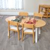 Environments® Milestones™ Bamboo Oval Table with 4 Chairs