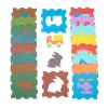 Excellerations® Play Mat Set: Woodland Animals and Transportation - Set of 18