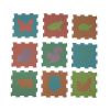 Excellerations® Play Mat Set: Woodland Animals and Transportation - Set of 18