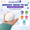 Excellerations® Sensory Snow-To-Go™ – 3.5 lbs Premade Artificial Snow