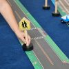 Excellerations® RouteRunner™ Roll Up Roadway Play Mats and Traffic Signs