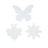 Colorations® Decorate Your Own Summer Shapes Craft Kit – Flowers, Bees and Butterflies (Set of 72)