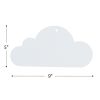 Colorations® Decorate Your Own Paper Clouds - Set of 24