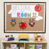 Colorations® Decorate Your Own Back-to-School Paper Shapes Kit – Owls, Clouds and Apples (Set of 72)