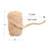 Colorations® Super Chunky Chenille Yarn, Natural Cream - Set of 3