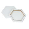 Colorations® 8" x 8" Hexagon Shaped Canvas - Set of 10