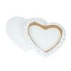 Colorations® 8" x 8" Heart Shaped Canvas - Set of 10
