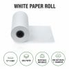 Colorations® White Paper Roll – 12" x 500' Heavyweight 40 lb Multi-Purpose Art Paper