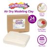 Colorations® Air Dry Modeling Clay - 24lbs Kit