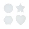 Colorations® Shaped Canvas Variety Pack – Set of 40