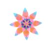 Colorations® Decorate Your Own Paper Flowers - Set of 24