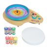 Colorations® Spin Art Station and Fluorescent Tempera Paint Kit