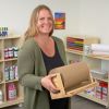 Colorations® Rubberwood Paper Roll Dispenser 12 Inches