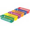 Really Good Stuff® Pencil Baskets - Set of 6 - Rainbow