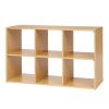 Environments® Milestones™ 6 Cubbie Bamboo Storage Shelf
