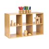 Environments® Milestones™ 6 Cubbie Bamboo Storage Shelf