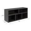 Environments® Wicker Shelf Toddler Height