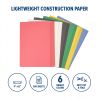 Colorations® 9" x 12" Lightweight Construction Paper – Assorted Colors, 300 Sheets