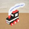 Colorations® Father’s Day Rolling with Dad Train Craft Kit – Makes 12 Crafts