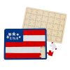 Colorations® 4th of July Flag Design Puzzle Craft Kit – Makes 6 Crafts