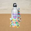 Colorations® Back-To-School Name and Bead Water Bottle Craft Kit – Makes 6 Crafts