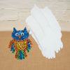 Colorations® Back-To-School Sparkle Owl Craft Kit – Makes 24 Crafts