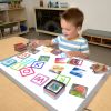 Excellerations® EduView™ Alphabet and Phonics 3" Acrylic Tiles - Set of 52