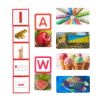 Excellerations® EduView™ Familiar Objects, Alphabet, and Number Acrylic Picture Tiles - Set of 154