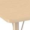 Environments® 30" x 72" Rectangle Activity Table with Adjustable Chunky Legs - Maple/Maple