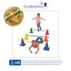 Excellerations® Cone Activity Set with 48" Poles