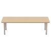 Environments® 30" x 60" Rectangle Activity Table with Adjustable Chunky Legs - Maple/Maple