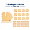 Colorations® Decorate Your Own Thanksgiving Turkey - Set of 12