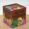 Colorations® Thanksgiving Harvest Bank Craft Kit – Makes 12 Crafts