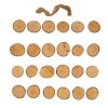 Colorations® Thanksgiving Wooden Ornament Craft Kit – Makes 24 Crafts