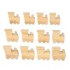Colorations® Winter Wooden Train Craft Kit - Makes 12 Crafts