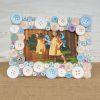 Colorations® Winter Button Collage Frame Craft Kit - Makes 12 Crafts