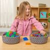 Environments® Small Camden Basket - Denim Blue - Set of 2